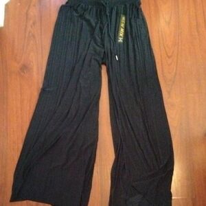 New Mix Navy Wide-Leg Pants